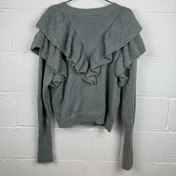 FARM RIO METALLIC RUFFLE SWEATER SIZE M - Picture 10 of 15